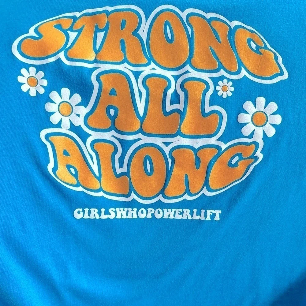 Euc Women’s “Girls Who Powerlift” brand T shirt size S - Picture 2 of 4